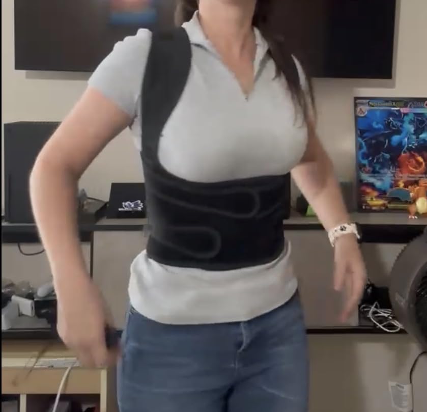 Fit Geno Posture Corrector for Women & Men, Back Shoulder Support Brace customer photo 2