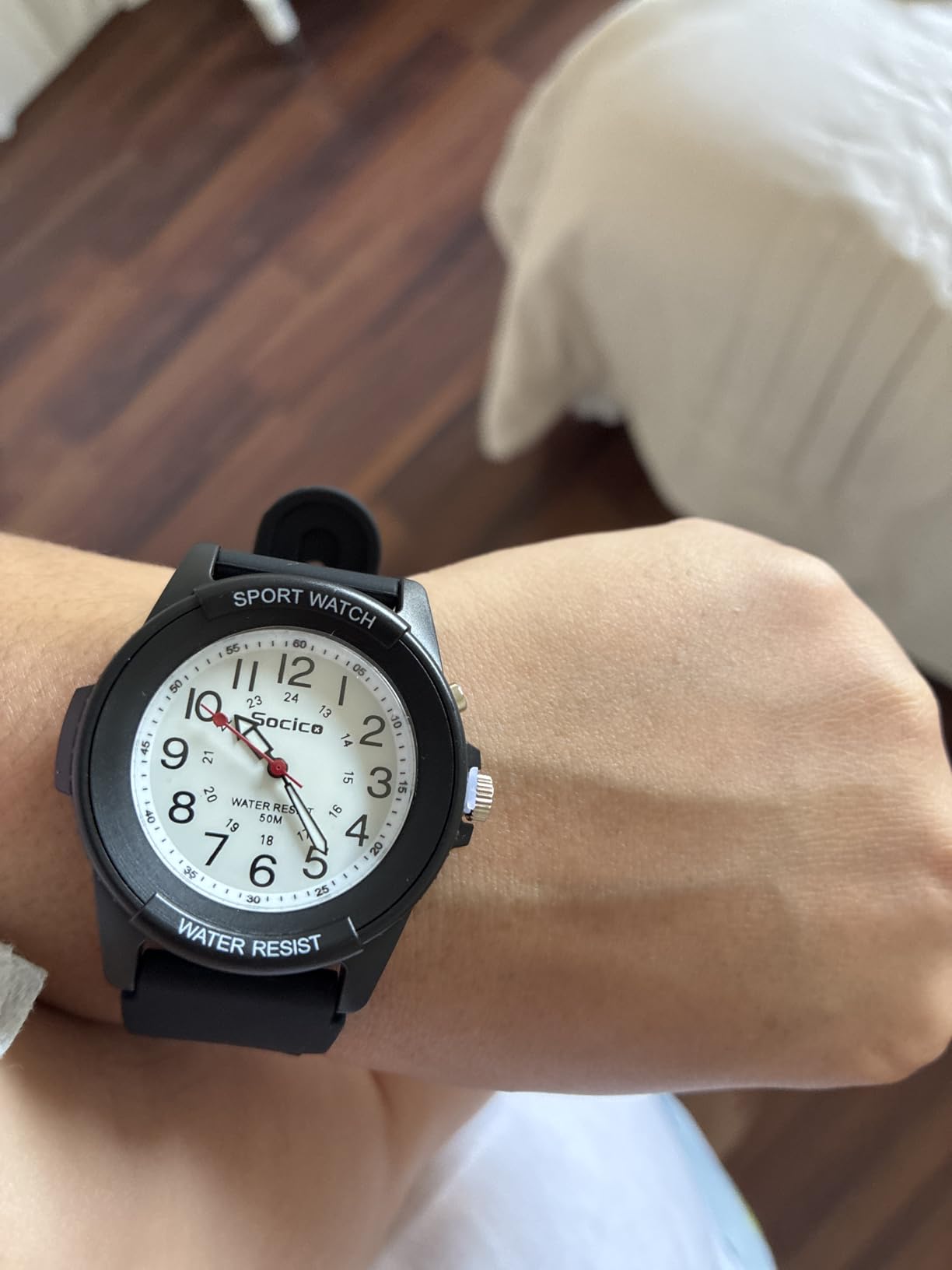 PROKING Analog Watch for Women Nurses 50M Waterproof Night Light Easy Read customer photo 1