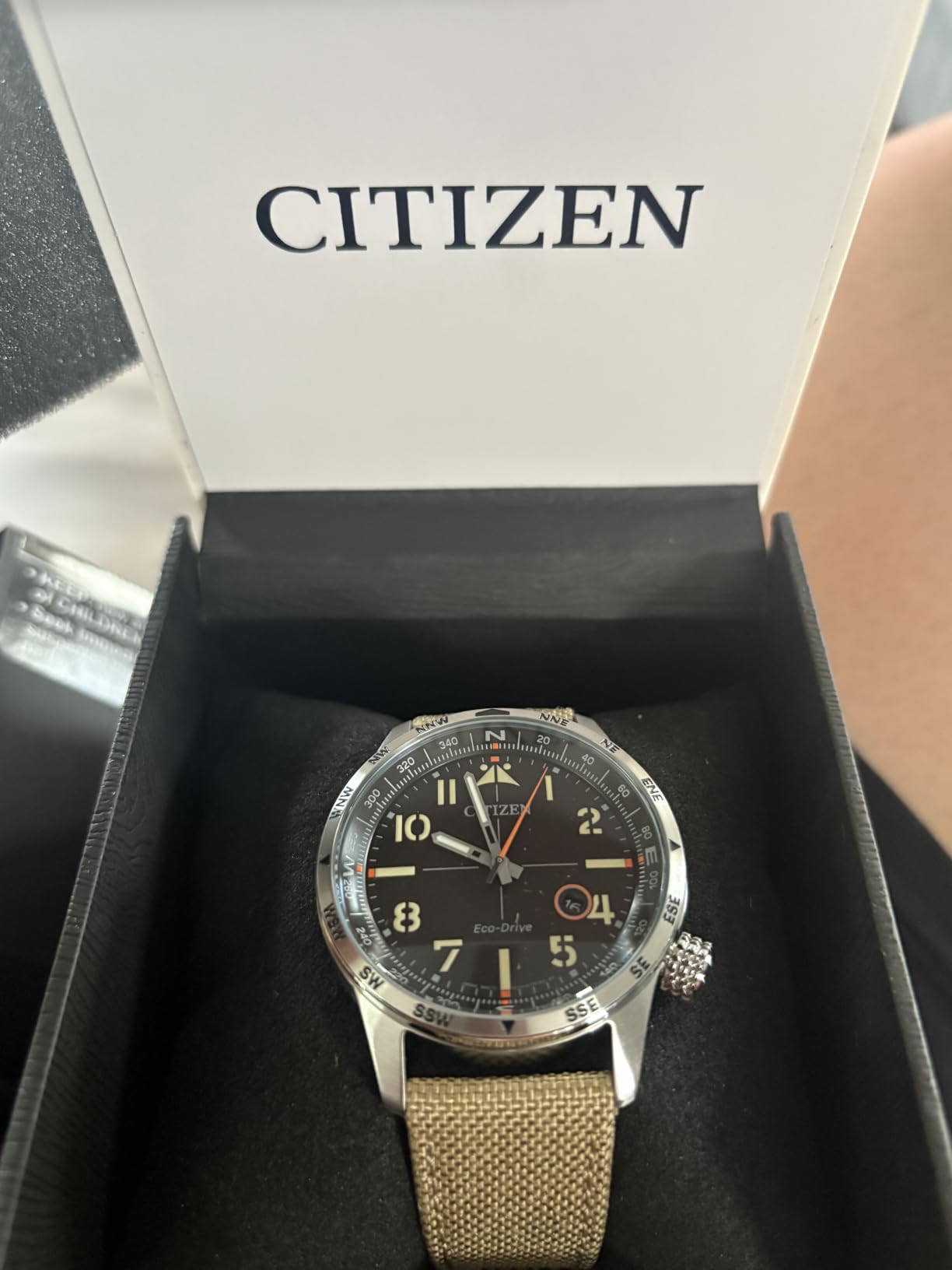 Citizen Men's Eco-Drive Weekender Avion Field Watch customer photo 1