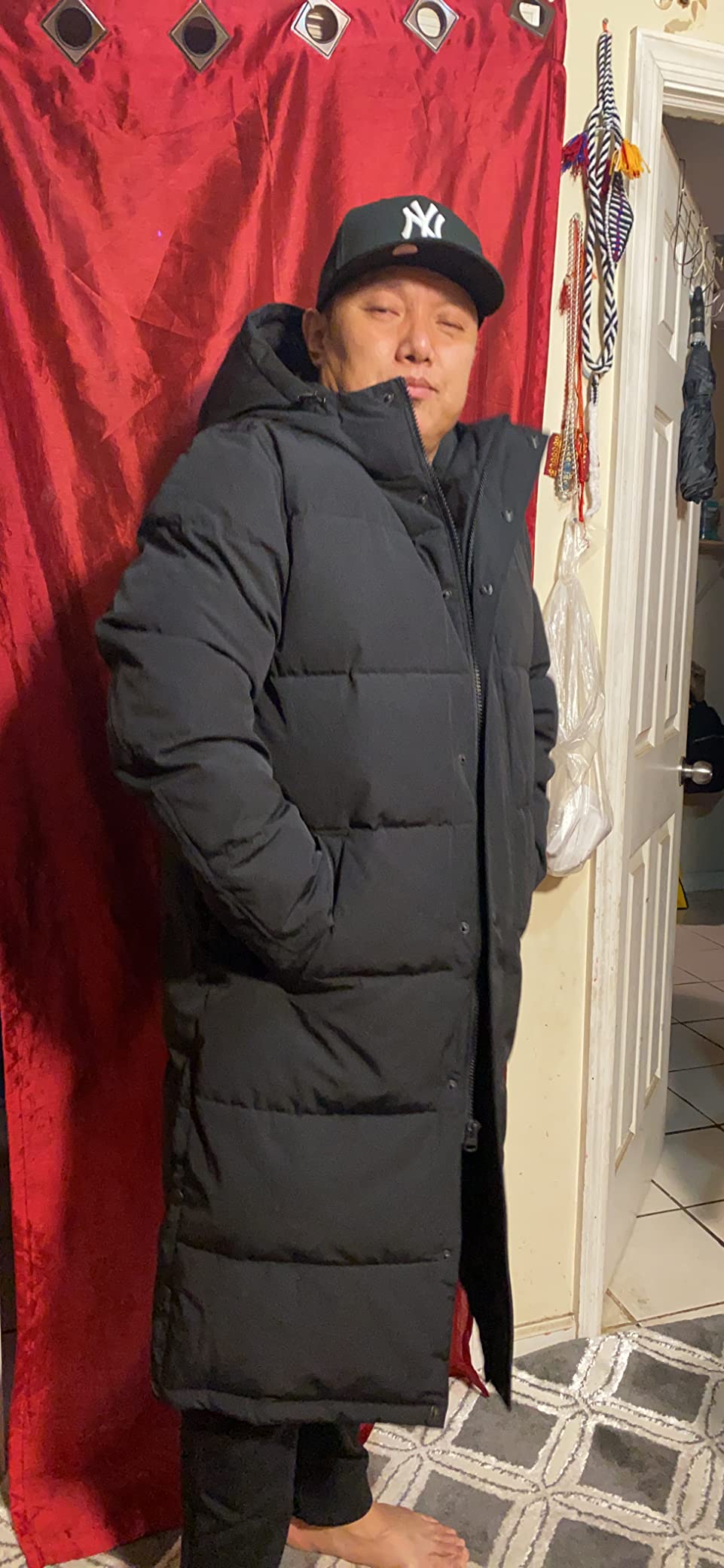Levi's Men's Arctic Cloth Extra Long Parka Coat customer photo 2