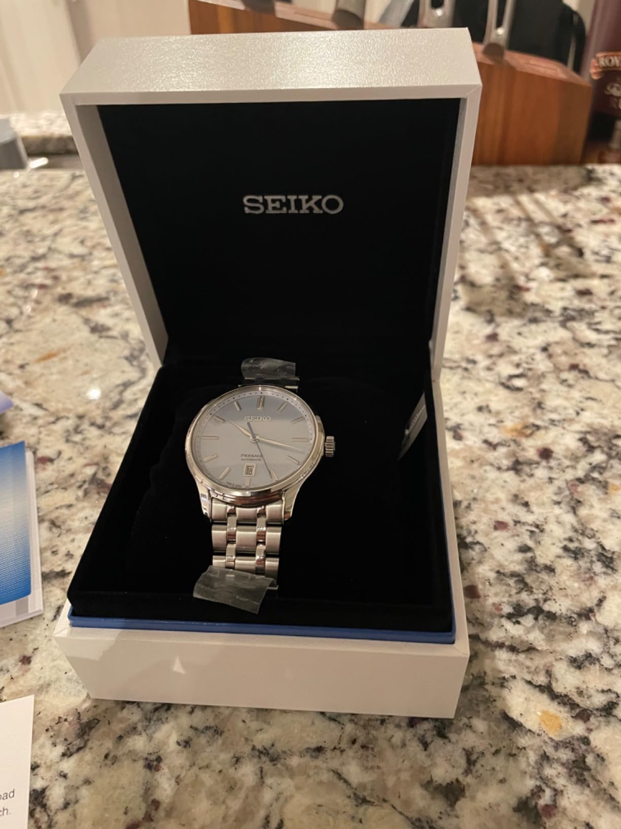 SEIKO SRPF53 Men's Presage Automatic Watch - Stone Blue/Silver customer photo 1