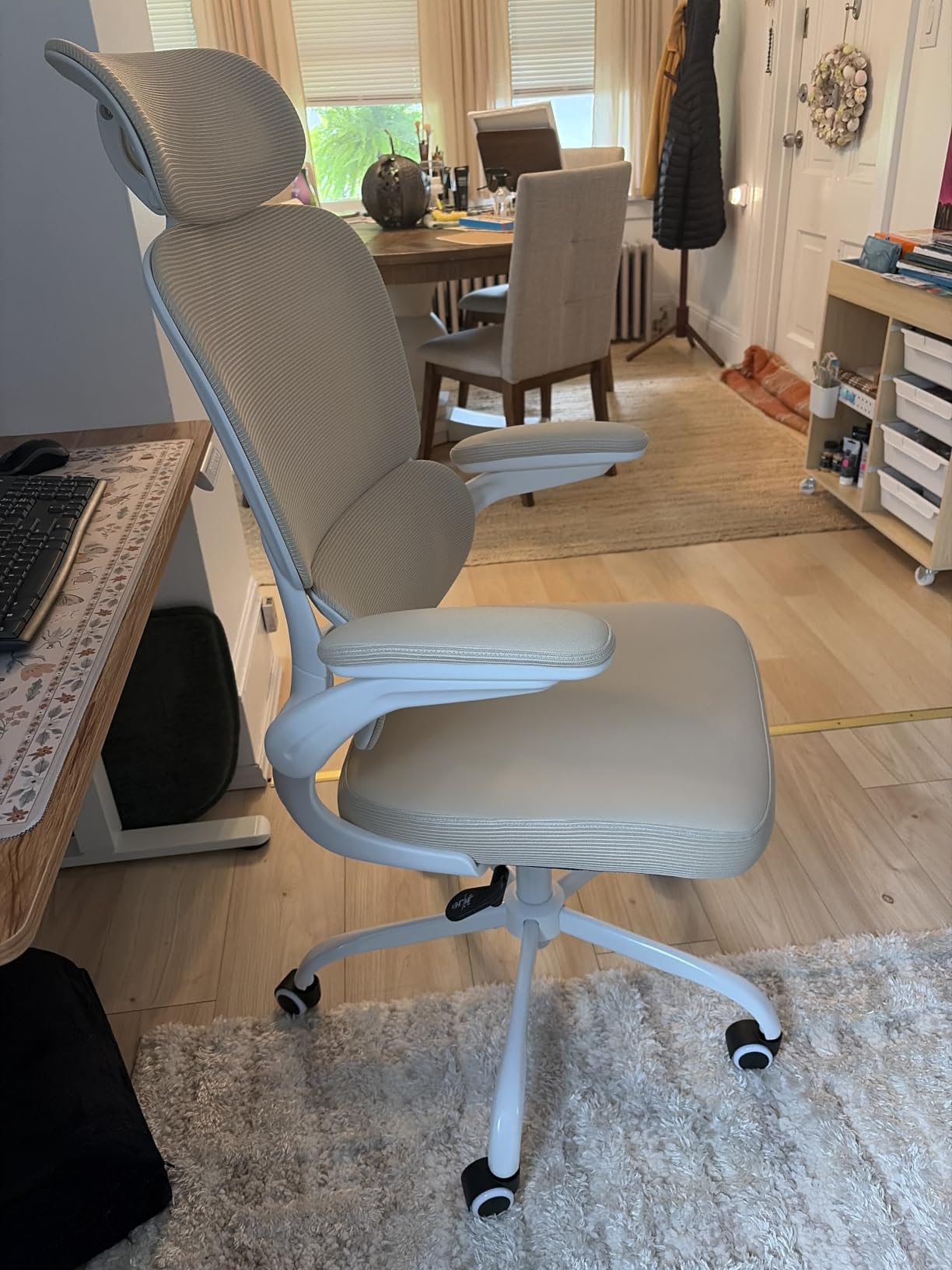 TRALT Office Chair Ergonomic Desk Chair with Lumbar Support Black, 1 customer photo 1