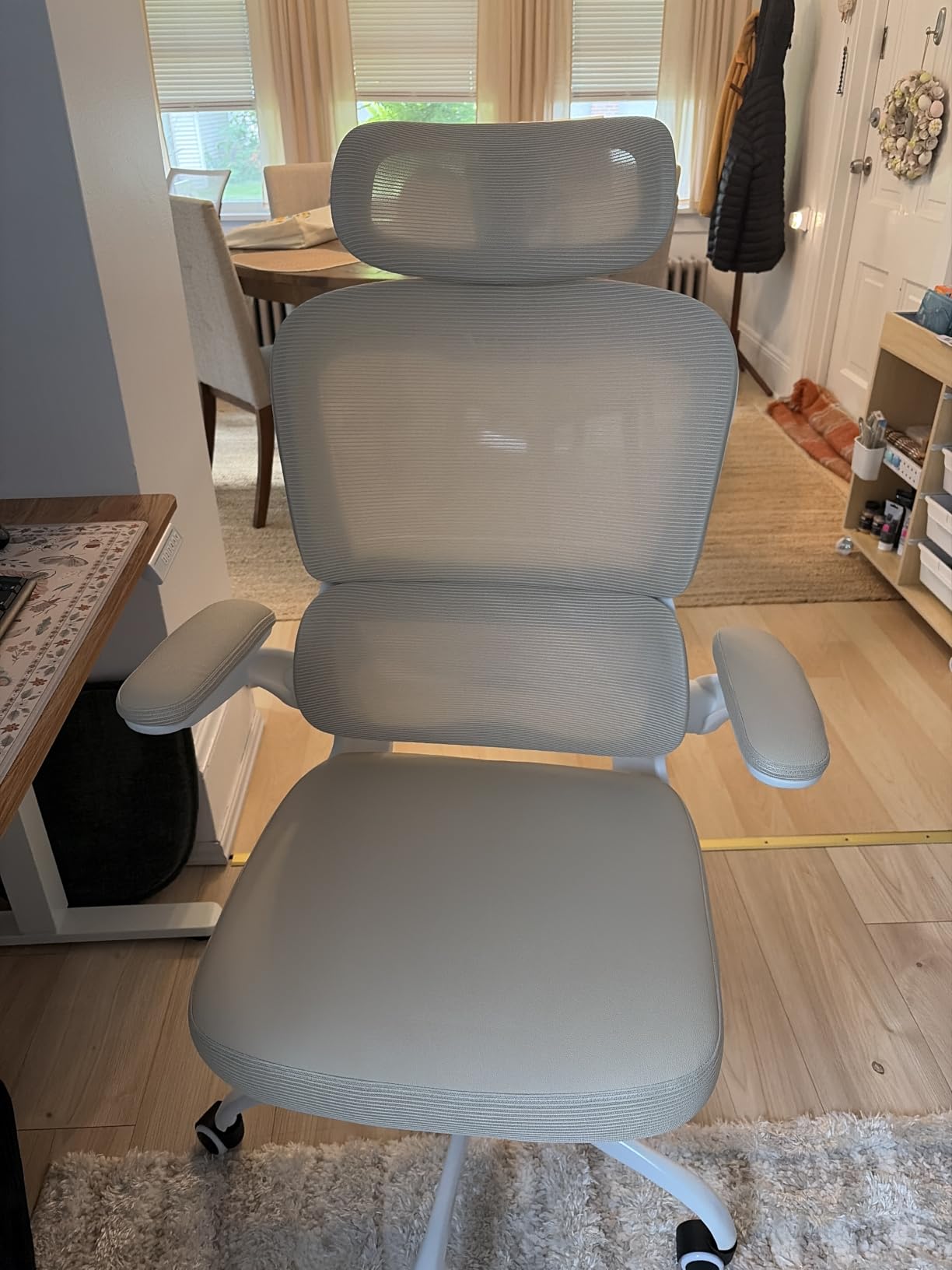 TRALT Office Chair Ergonomic Desk Chair with Lumbar Support Black, 1 customer photo 2