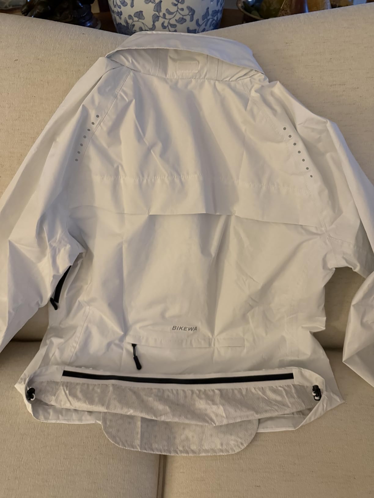 Bikewa Women's Cycling Rain Jackets Waterproof Windbreaker Lightweight Running Windproof Reflective Jacket Packable Hooded customer photo 2