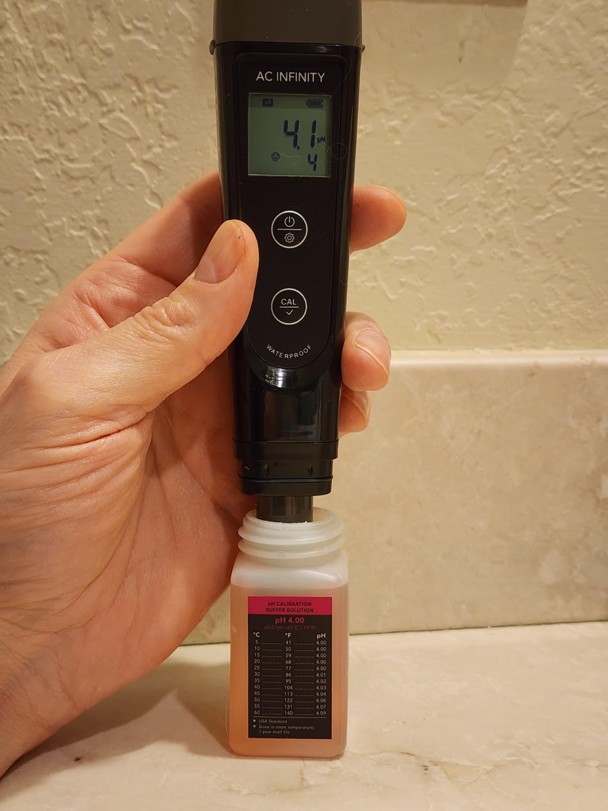 AC Infinity Digital pH Meter Kit, Precision pH Pen for Hydroponics & Water customer photo 2