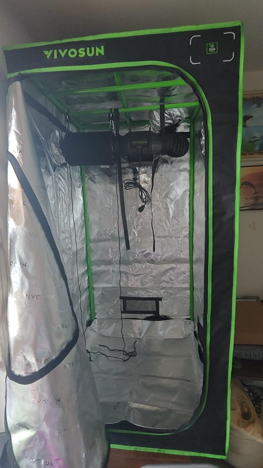 VIVOSUN 3x3 Smart PRO Grow Tent Kit WiFi Automatic Control Grow System customer photo 1