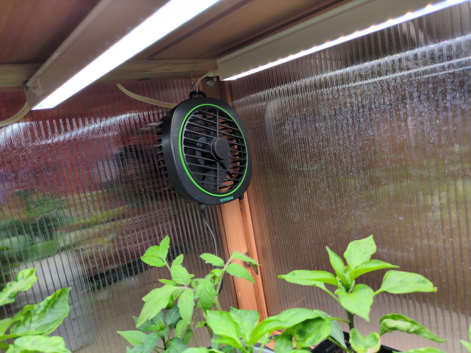 VIVOSUN AeroWave D4 Grow Tent Clip Fan with Detachable Hook, 4