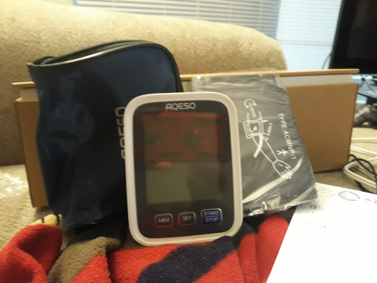 Blood Pressure Machine Upper Arm, 3 Size Cuffs, Small 7