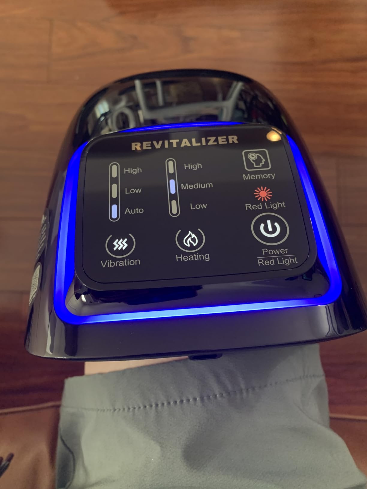 FORTHiQ Knee Massager Pro+ for Pain Relief with Heat and Dual Red Light Therapy, Adjustable Straps, Memory Function, Relax Tight Muscles, Ideal Gift for Men & Women, FSA-HSA Eligible customer photo 1