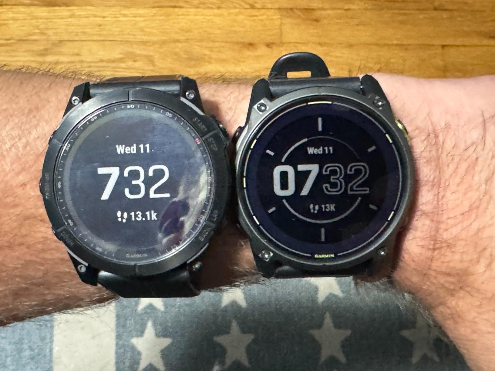 Garmin Enduro™ 3, Solar, 51 mm, Sapphire, Black UltraFit Nylon Strap customer photo 2