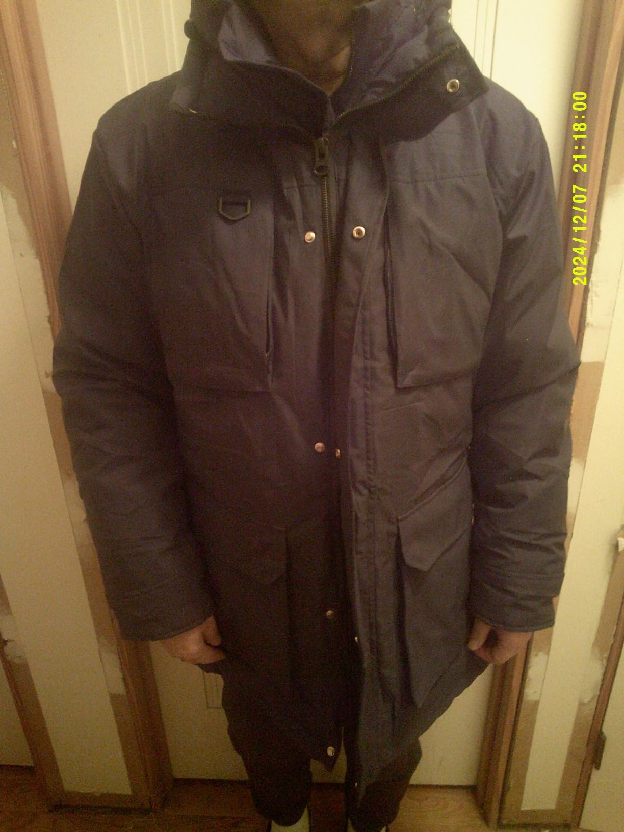 Men's Long Winter Parka Jackets Waterproof Snow Warm Coats customer photo 1