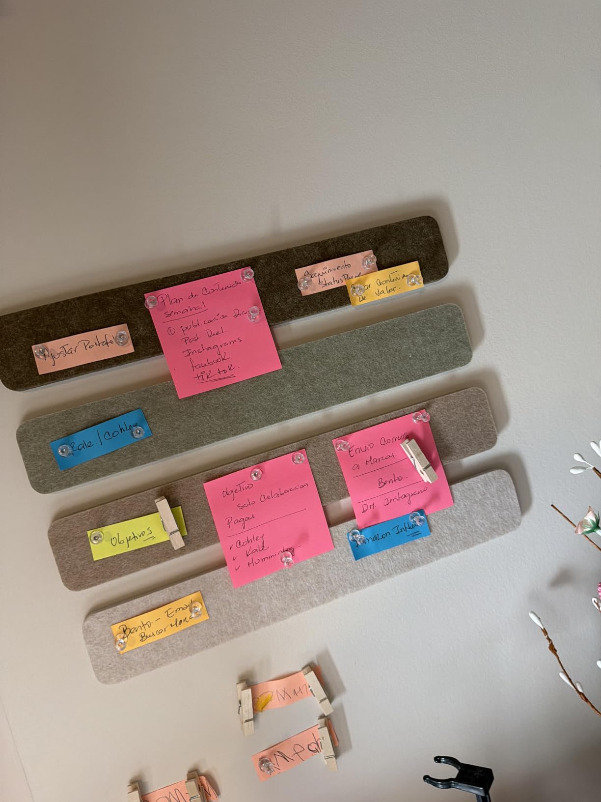 Fluxynara 8 Pack Cork Boards Alternative for Walls, 13