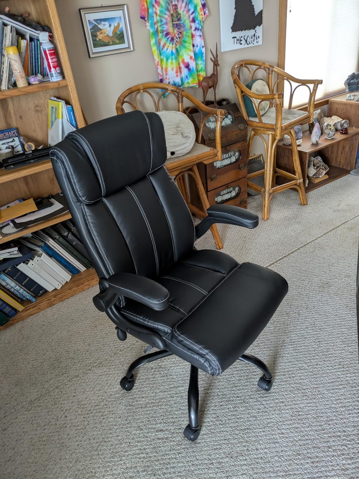 BESTFAIR Ergonomic Office Chair, Desk Chair with Adjustable Lumbar Support customer photo 2
