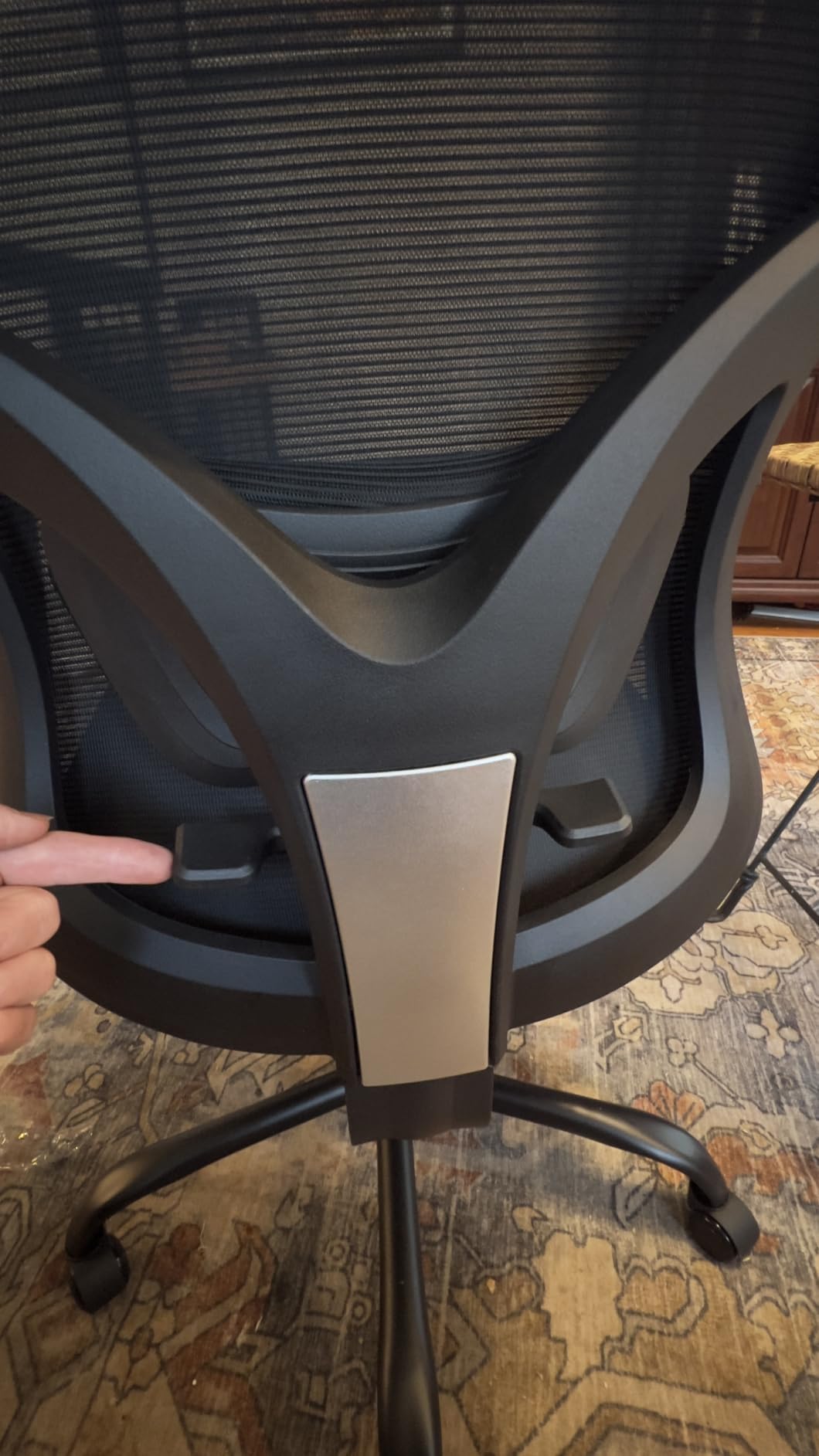 Marsail Ergonomic Office Chair with Lumbar Support and 2D Headrest customer photo 2