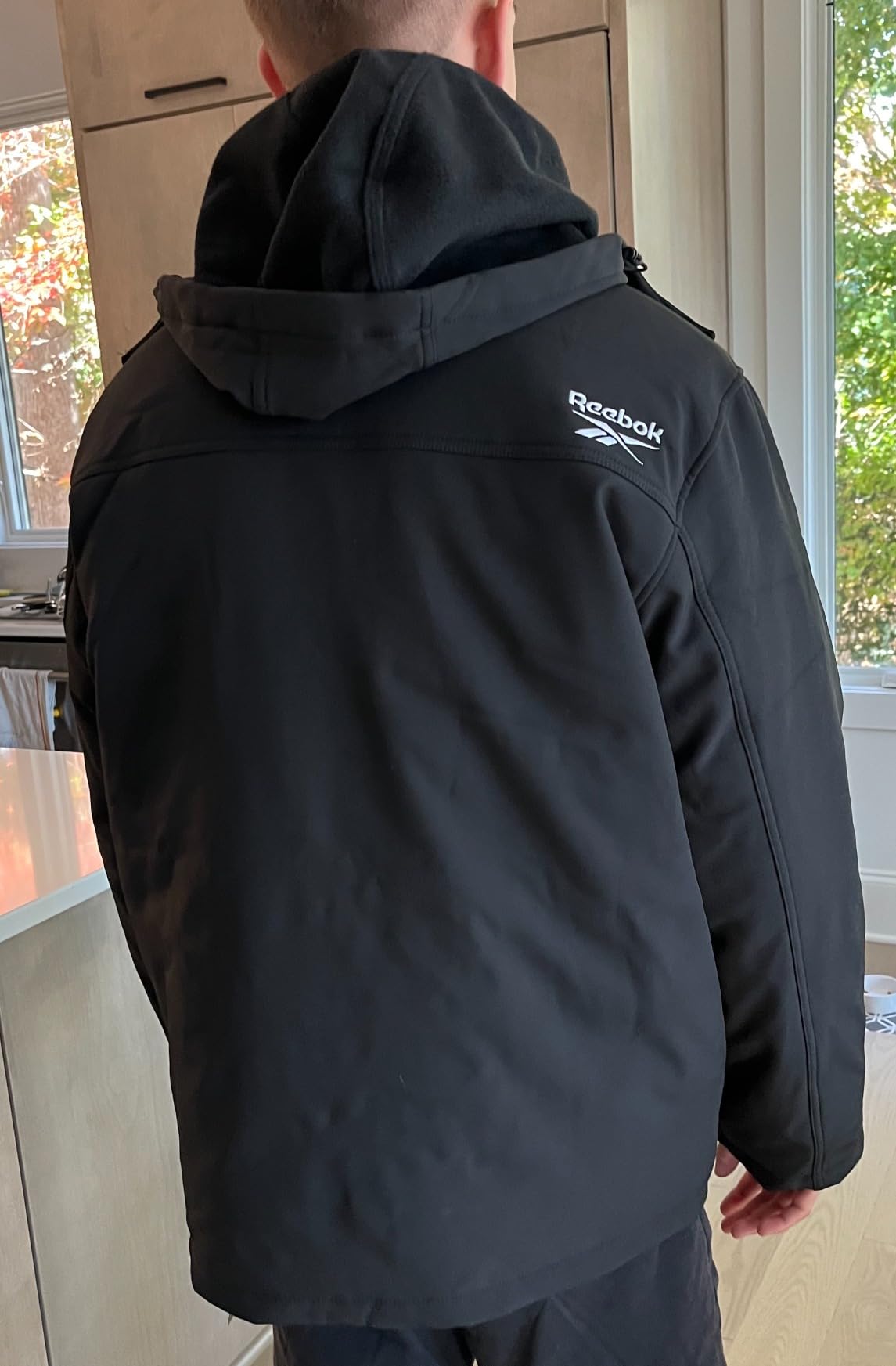 Reebok Mens 3-in-1 Softshell Ski Jacket with Removable Puffer Liner customer photo 2