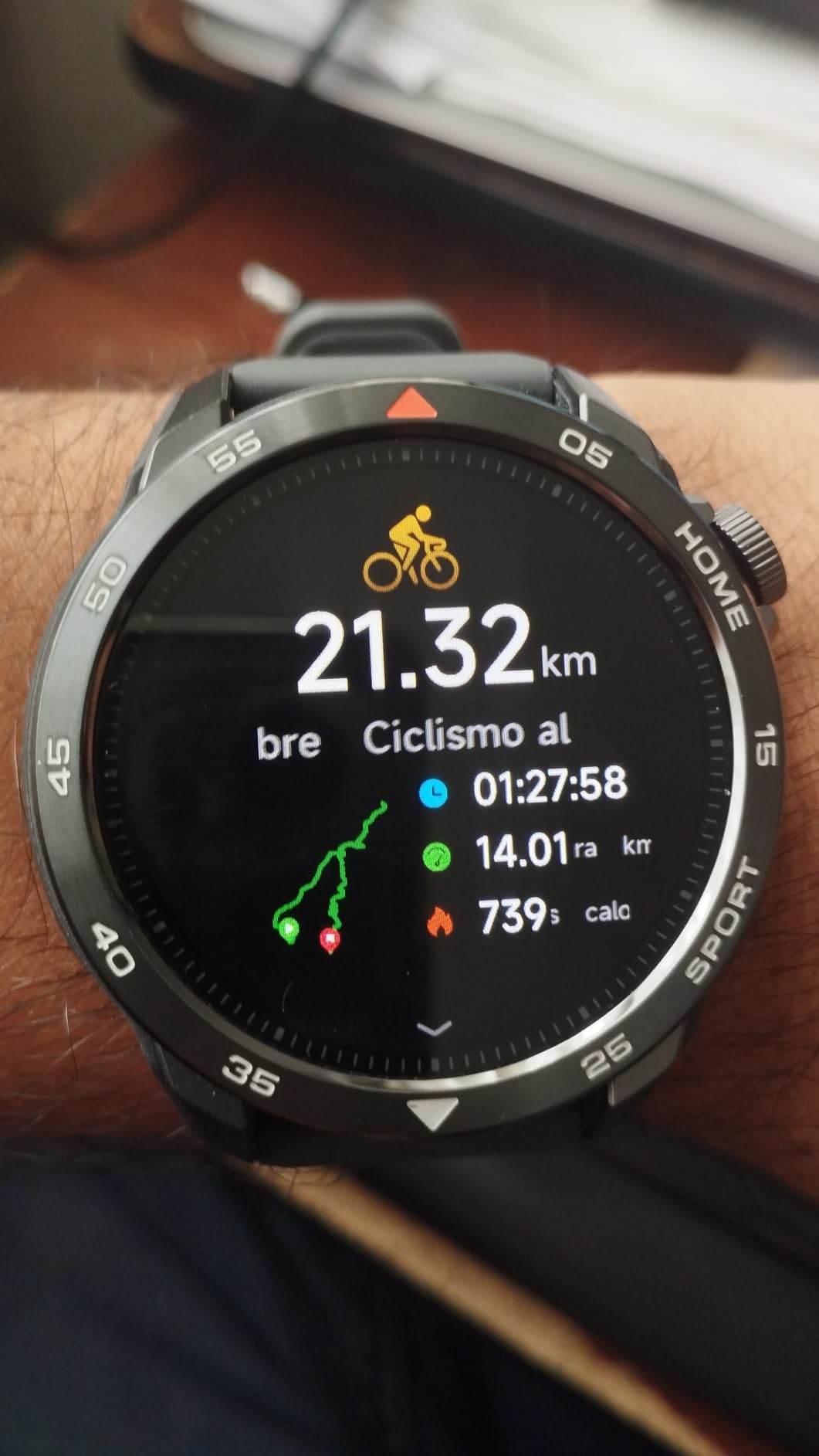 mibro GS Pro2 GPS Running Smartwatch with Dual Band GPS, 48mm, Light Beige customer photo 1