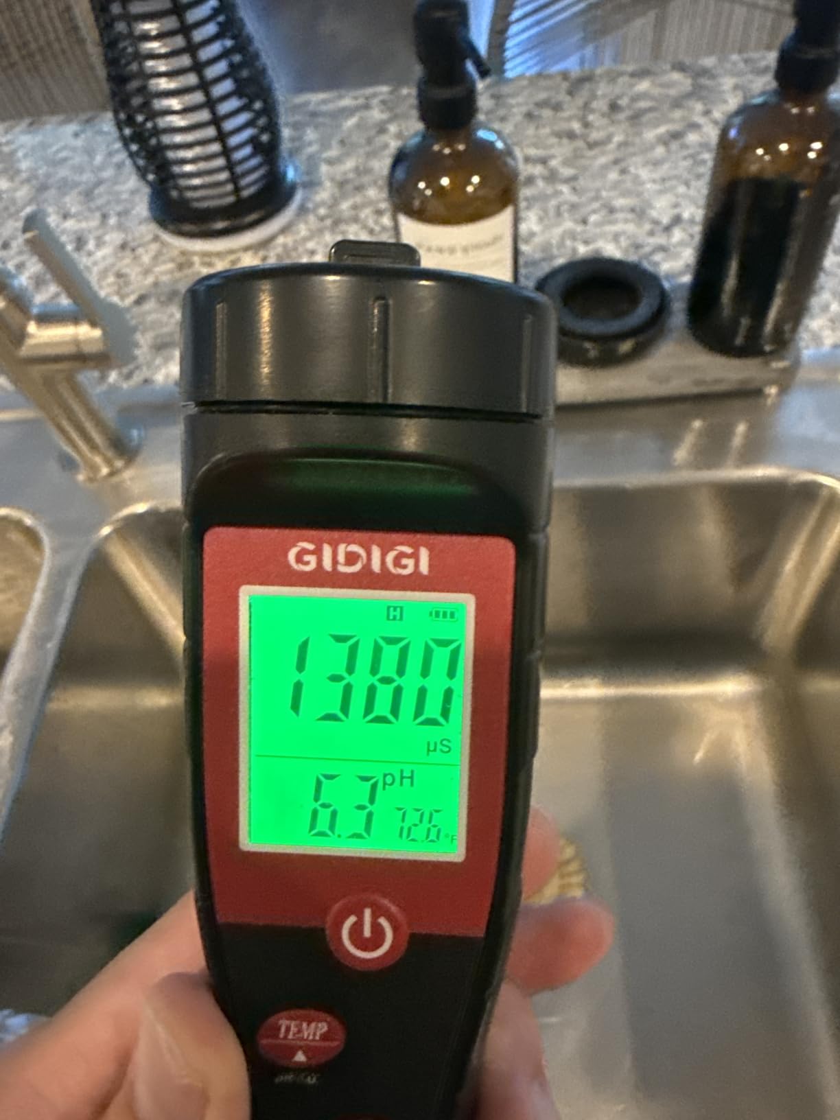 Digital pH Tester for Water, pH Meter for Hydroponic Water customer photo 1
