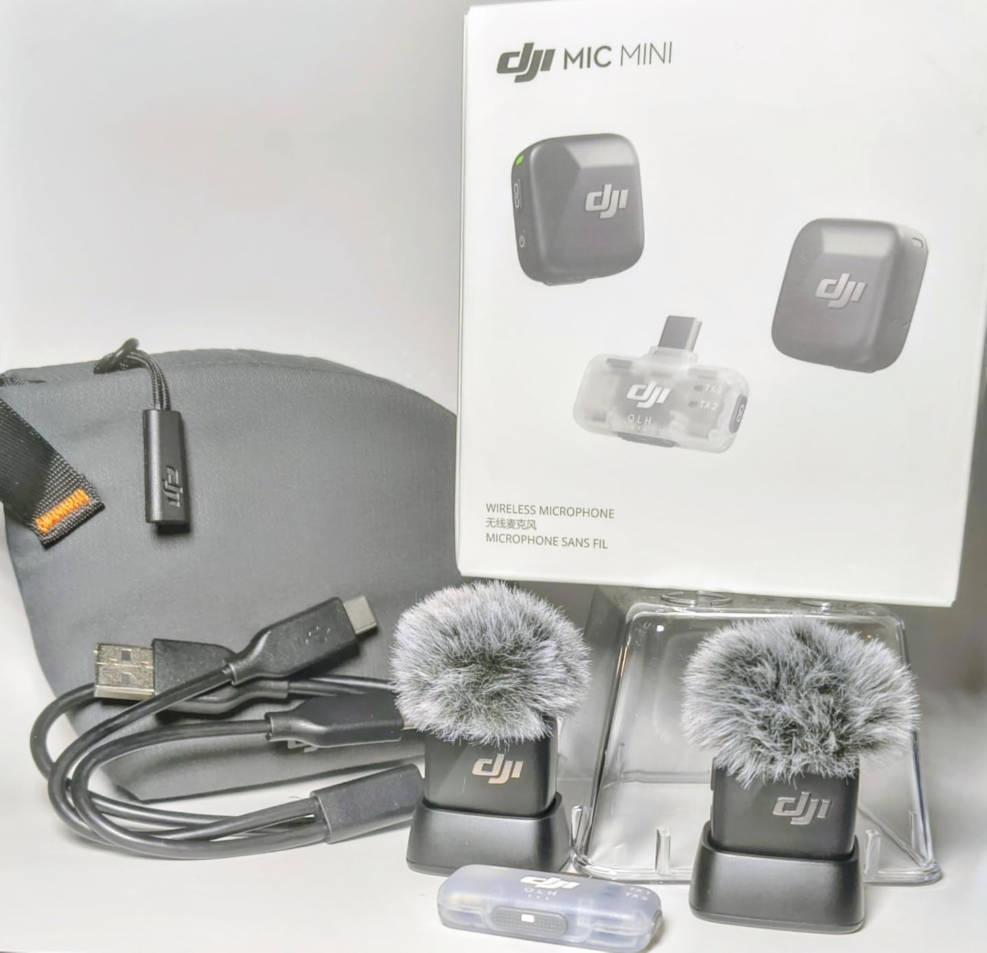 DJI Mic Mini (2 TX + 1 Mobile RX), Ultralight, Active Noise Cancelling customer photo 2