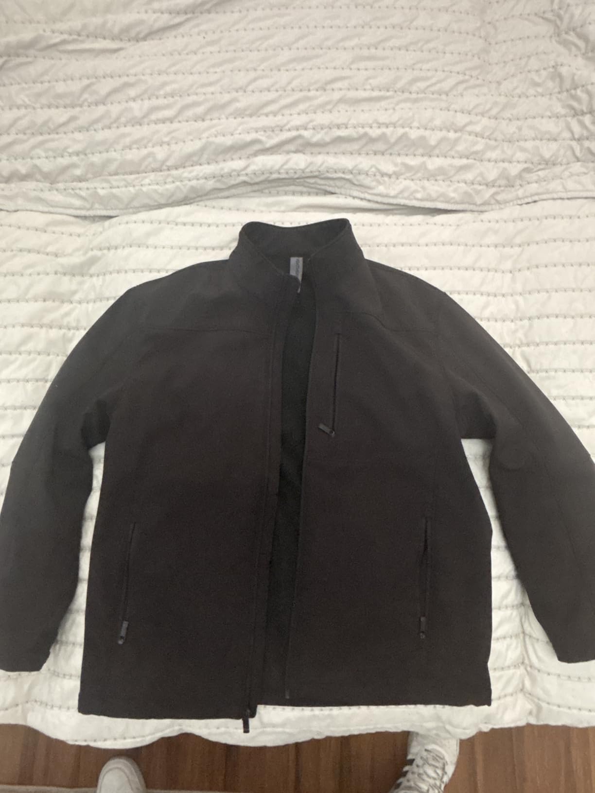 Weatherproof Men's Softshell Jacket – Wind & Water Resistant – Breathable, Lightweight Outdoor Coat customer photo 1