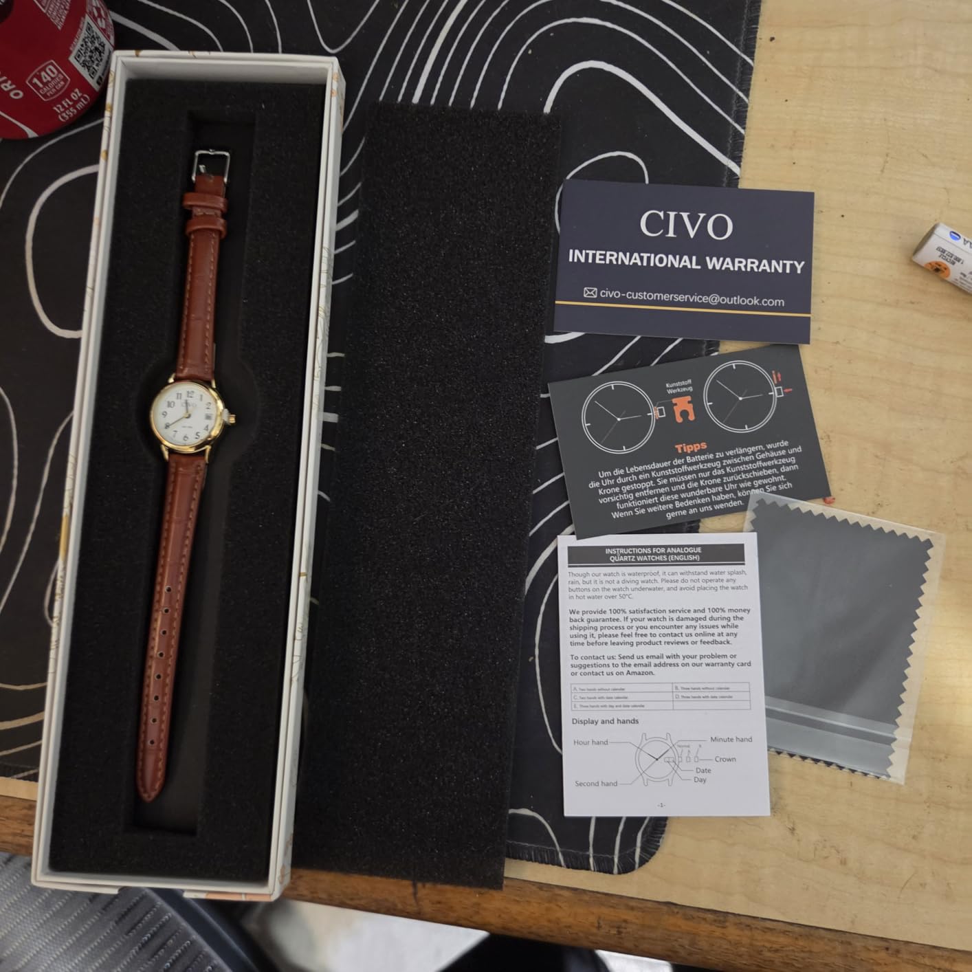 CIVO Watches Women for Small Wrists: 25mm Classic Analog Easy Read Dial customer photo 1