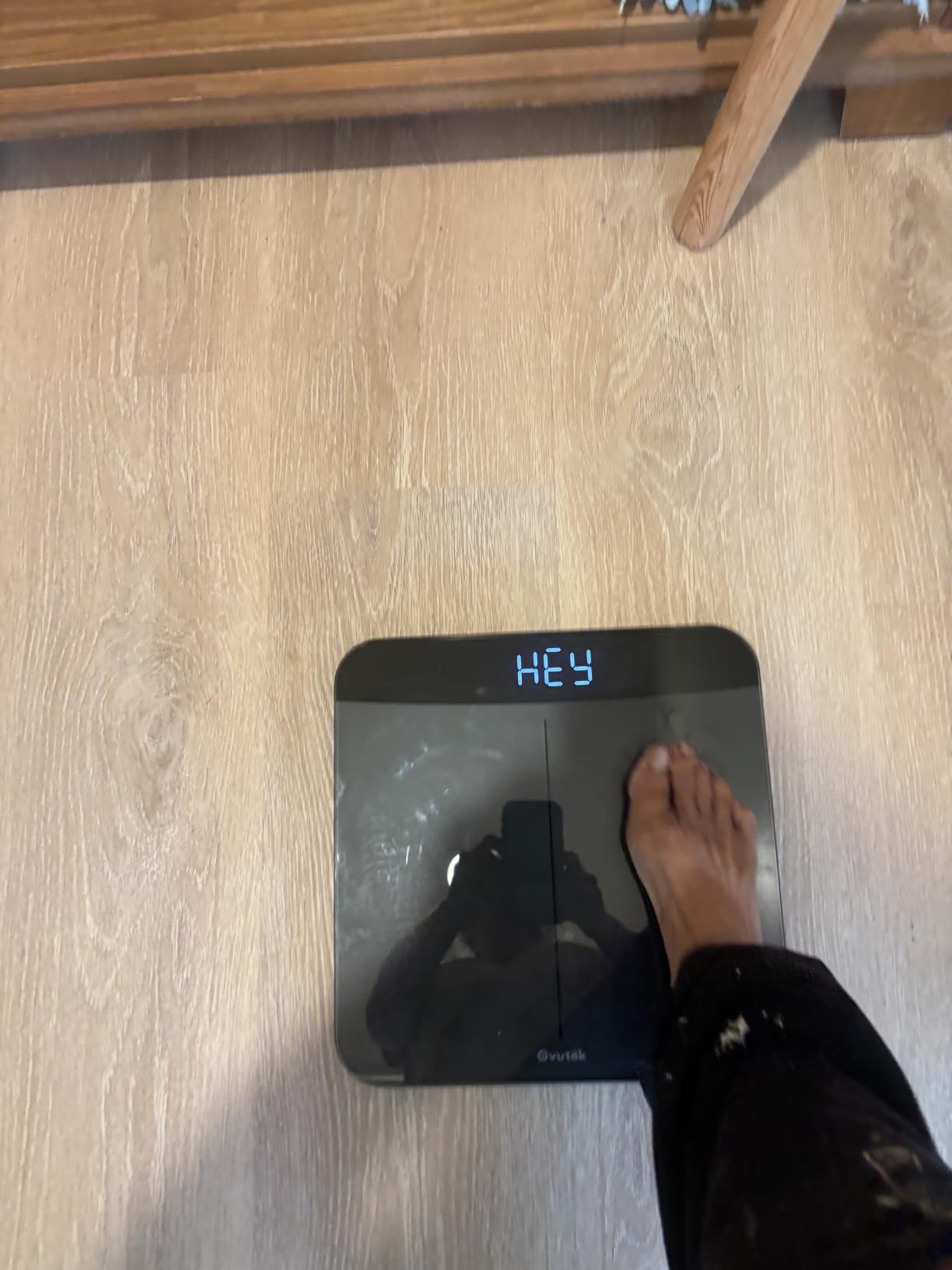 Ovutek 500lb Digital Bathroom Scale with Body Weight Trends App customer photo 1