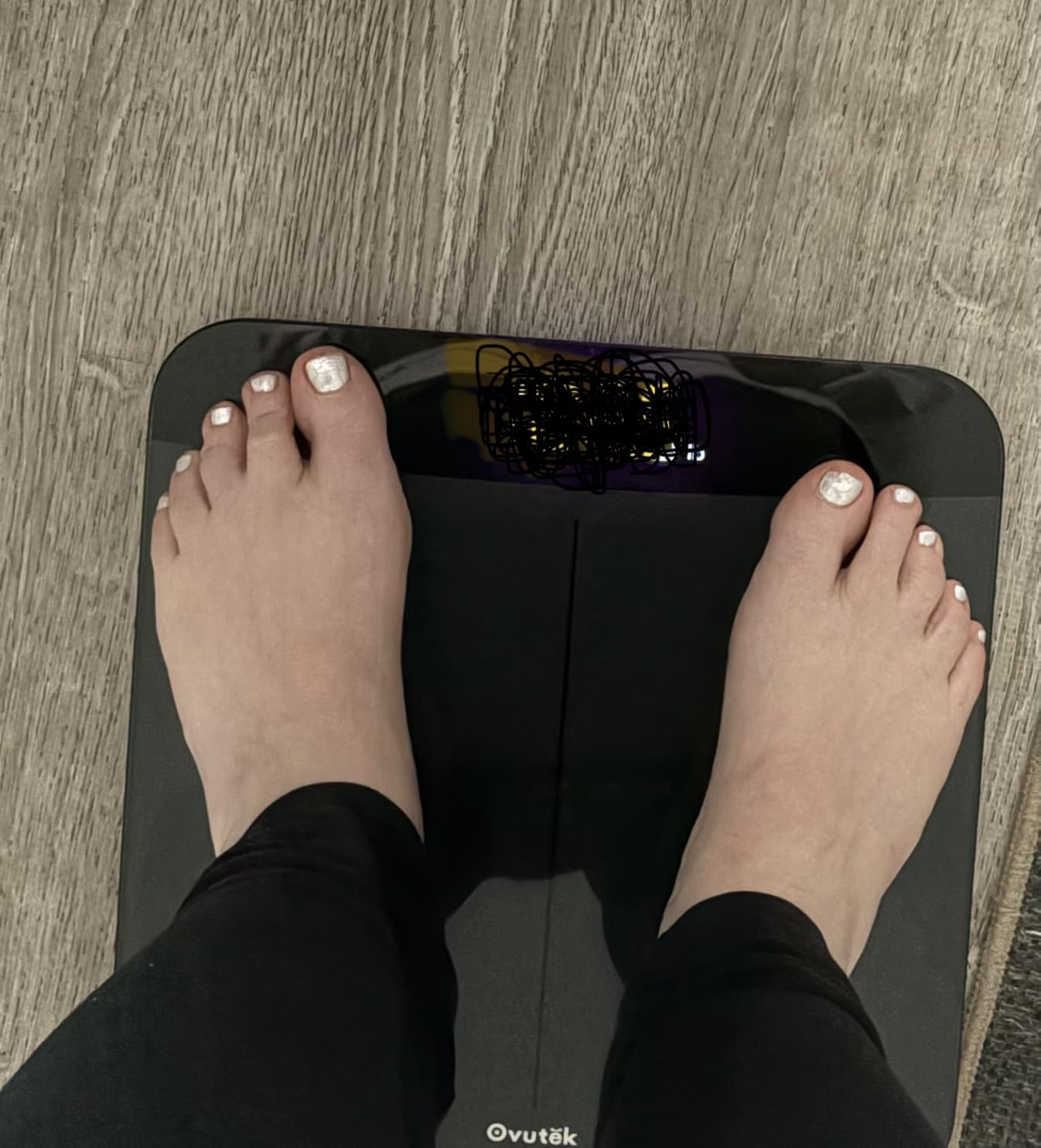 Ovutek 500lb Digital Bathroom Scale with Body Weight Trends App customer photo 2