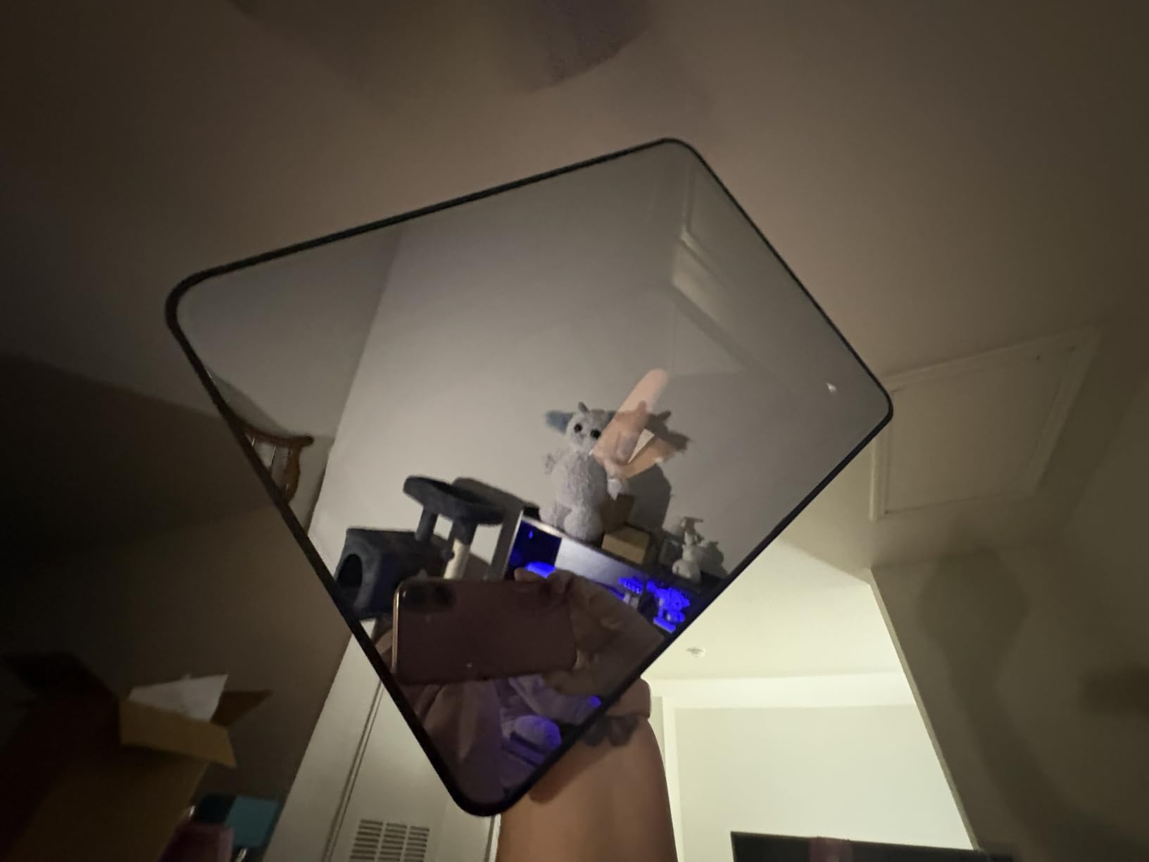 Teleprompter for Smartphone, LENSGO TC12P 14.5-Inch HD Wide-Angle Beam Splitter Glass,On-the-Go Teleprompter Supports iPad/Tablet with Bluetooth Remote for YouTube, Zoom, TikTok & Vlogging customer photo 2