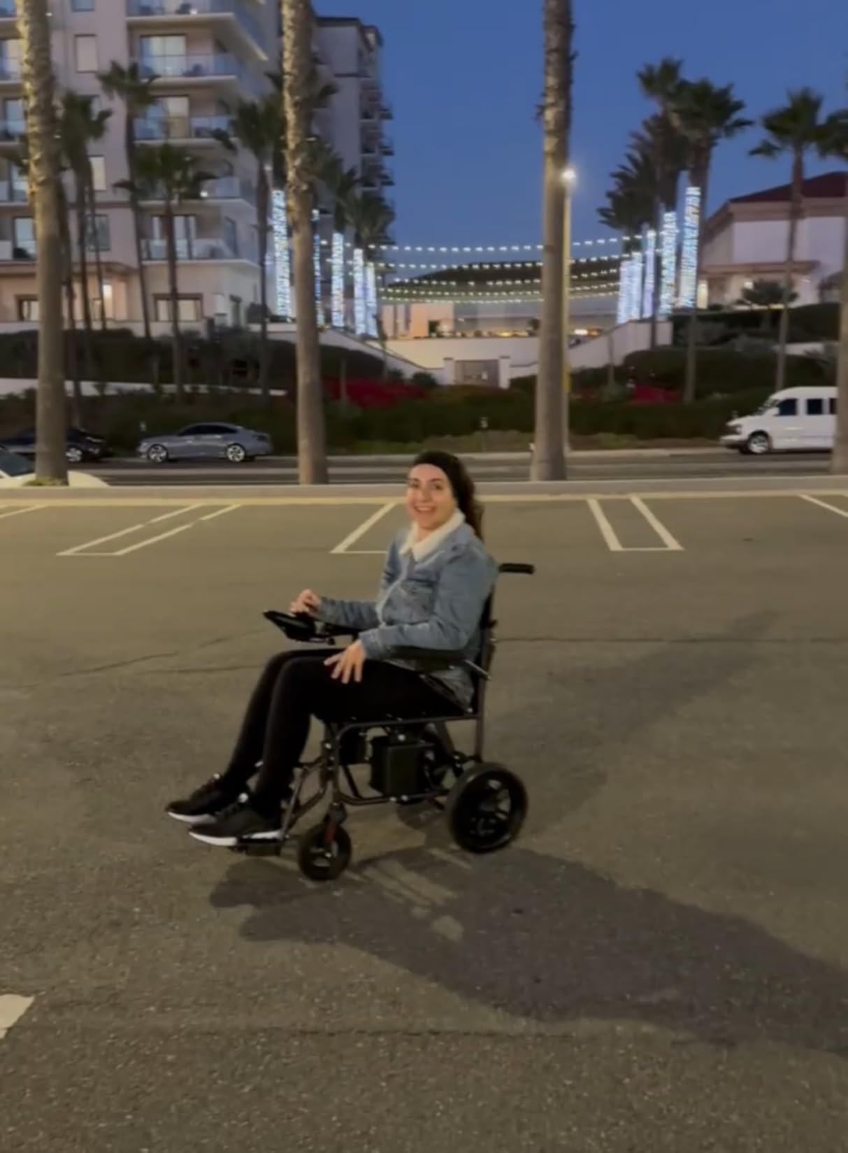 Premium Lightweight Foldable Electric Wheelchairs for Adults,Seniors customer photo 1