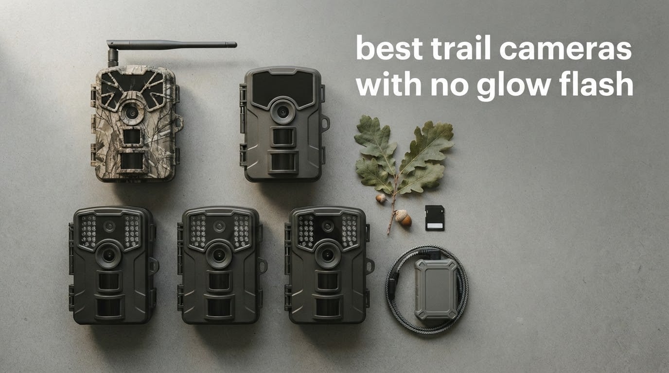 best trail cameras with no glow flash