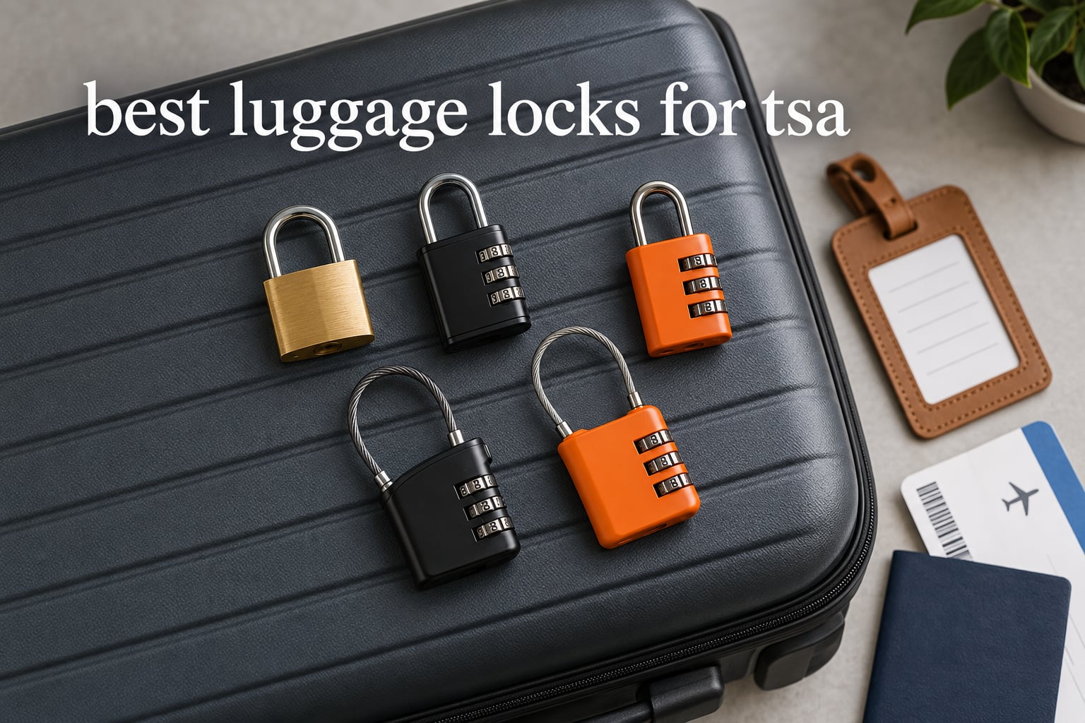 best luggage locks for tsa