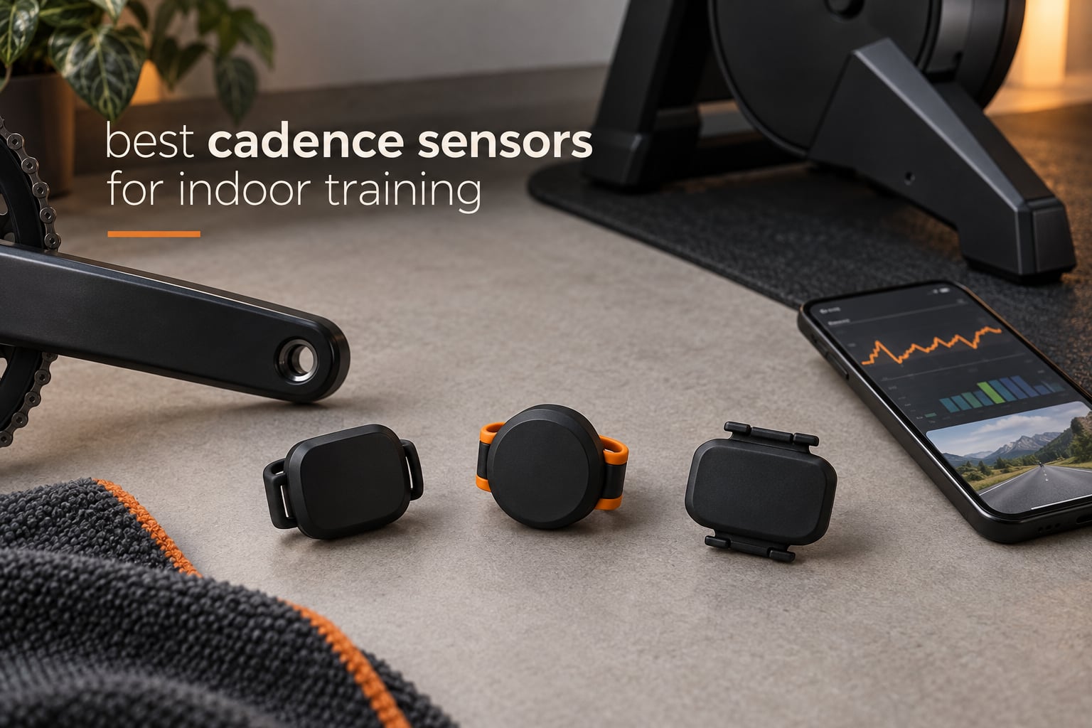 best cadence sensors for indoor training