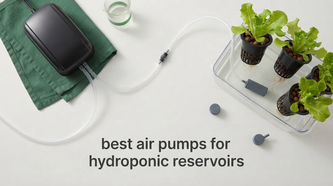 best air pumps for hydroponic reservoirs