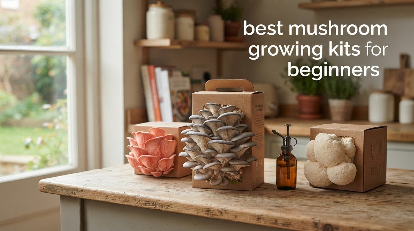 best mushroom growing kits for beginners