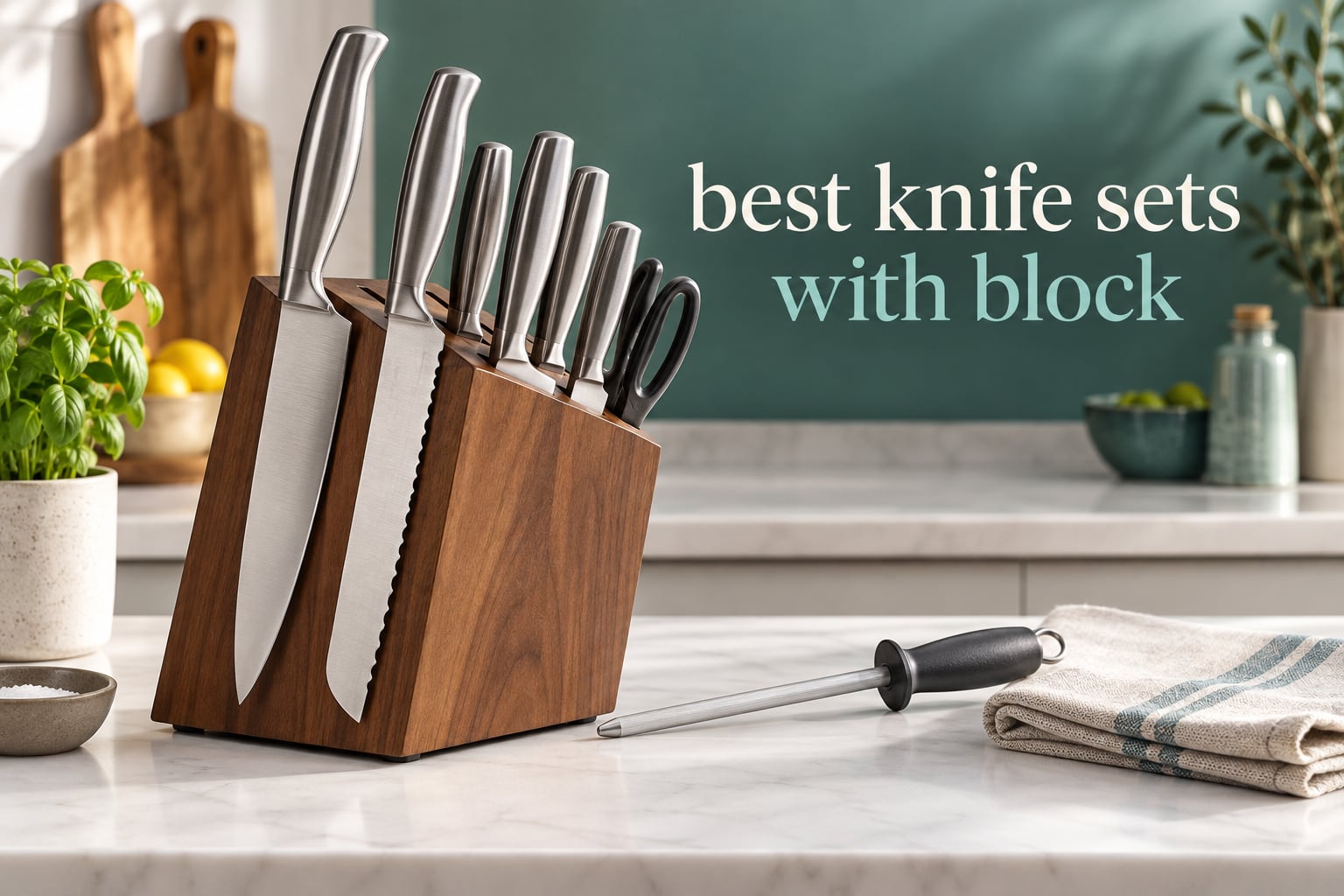 best knife sets with block