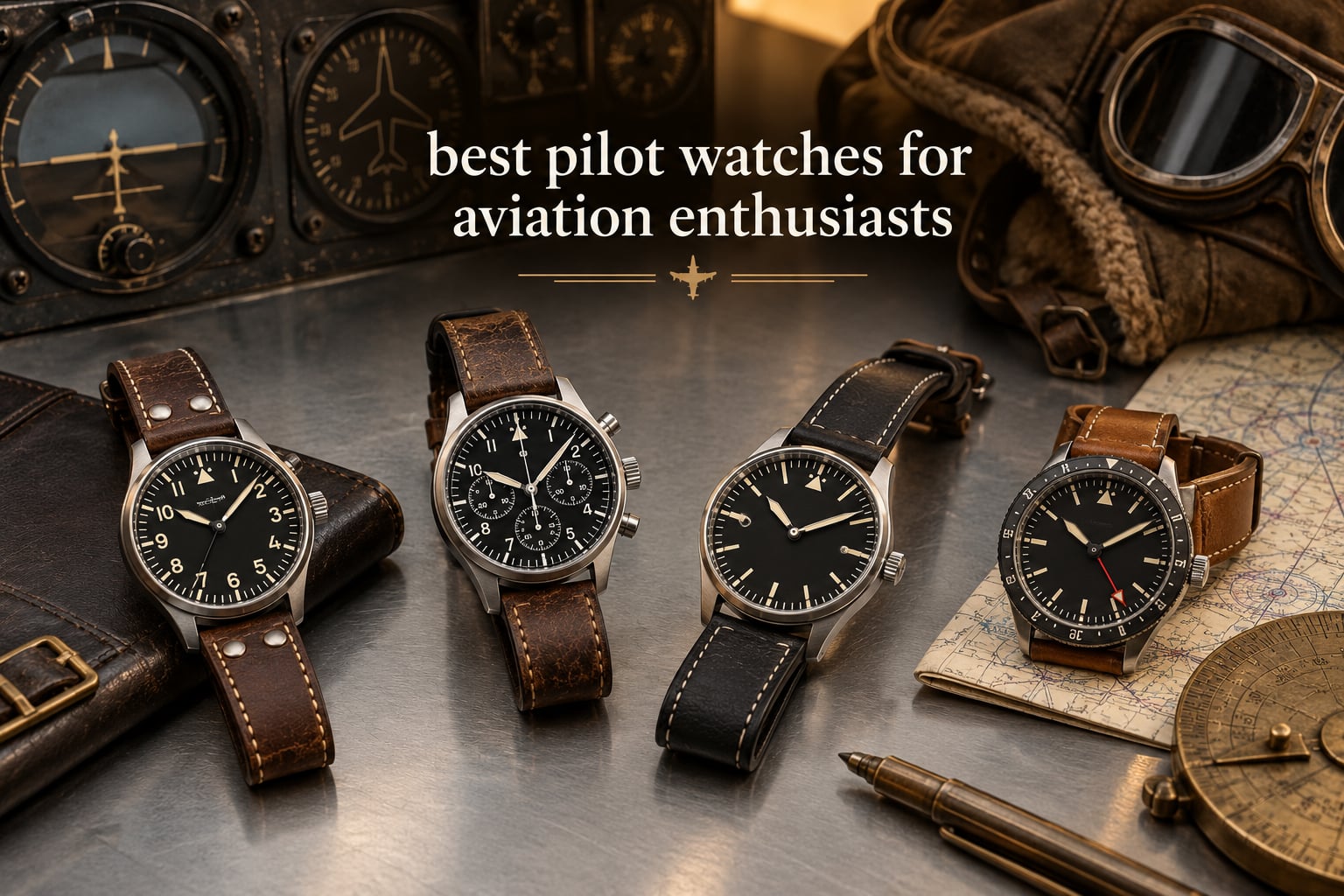 best pilot watches for aviation enthusiasts