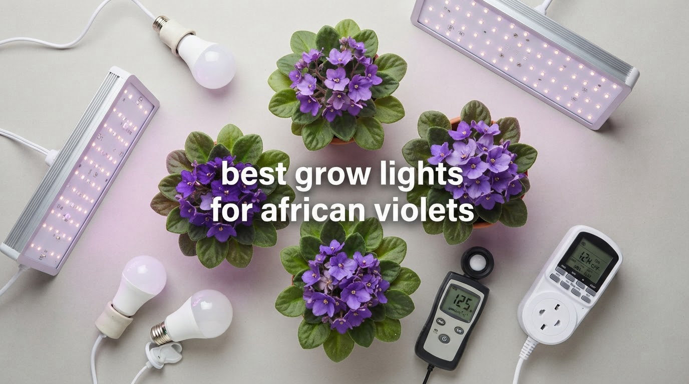 best grow lights for african violets
