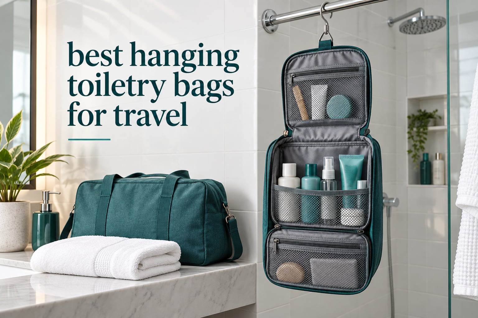 best hanging toiletry bags for travel