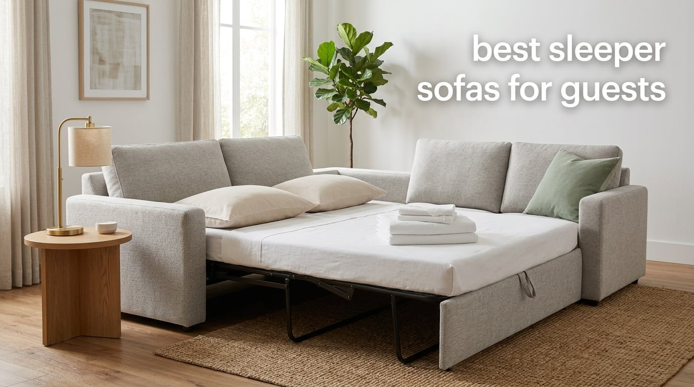 best sleeper sofas for guests