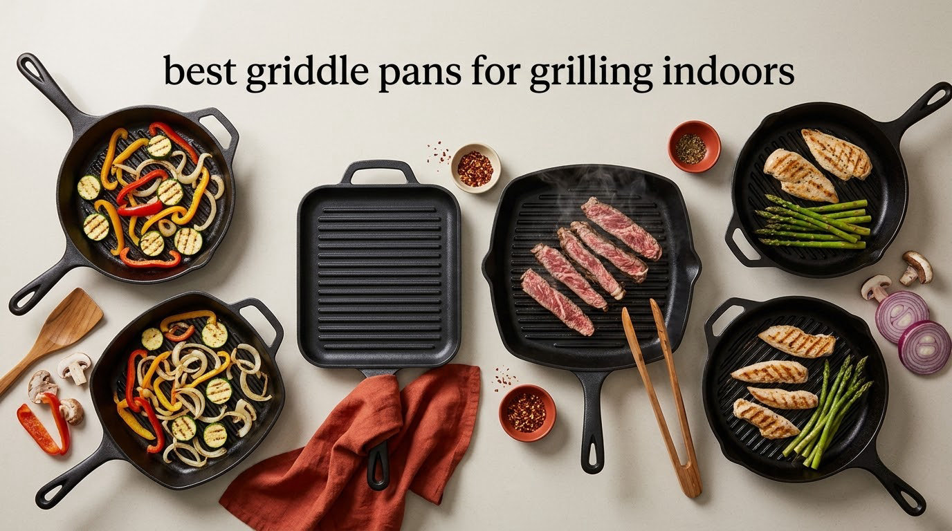 best griddle pans for grilling indoors