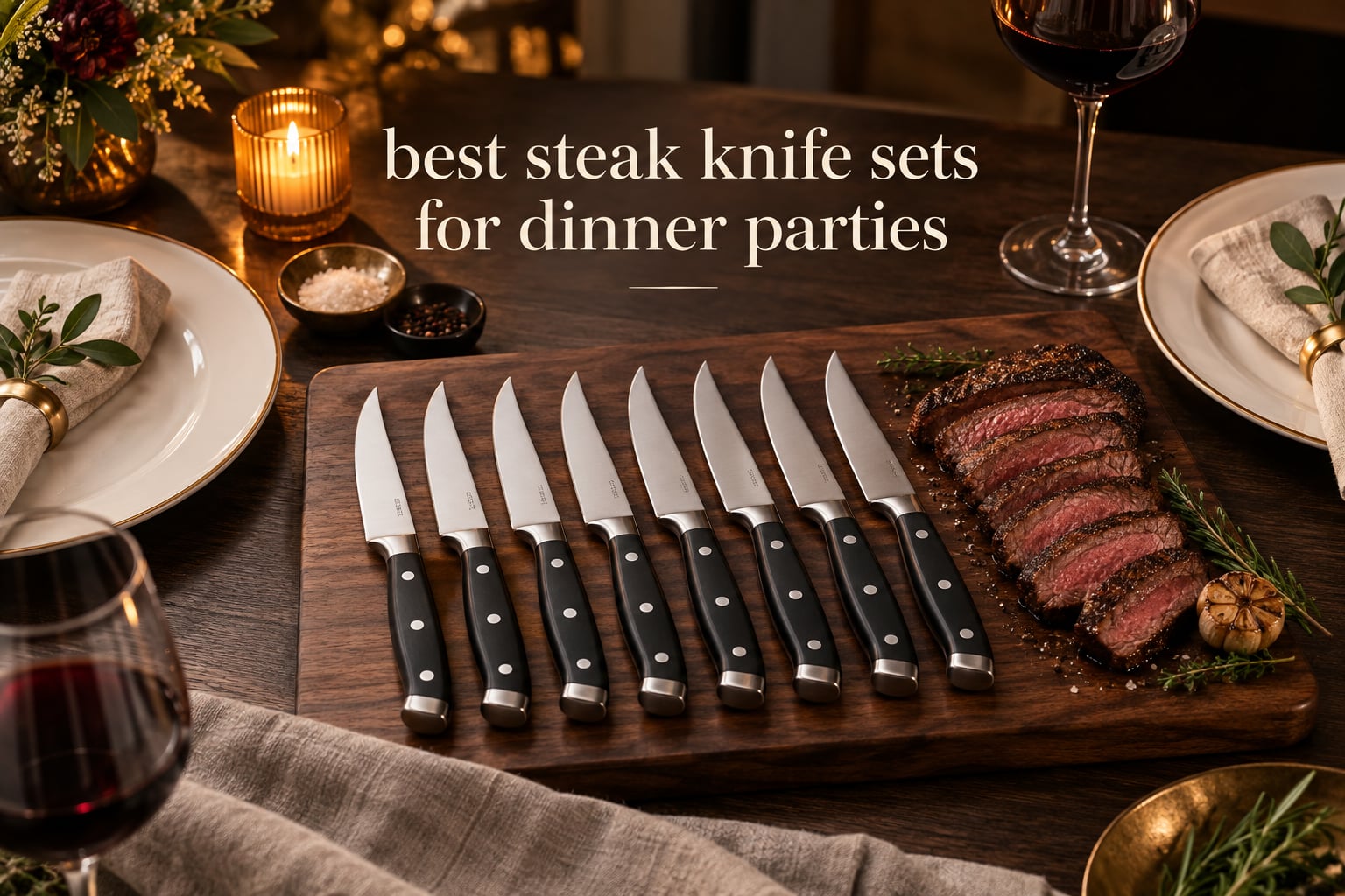 best steak knife sets for dinner parties
