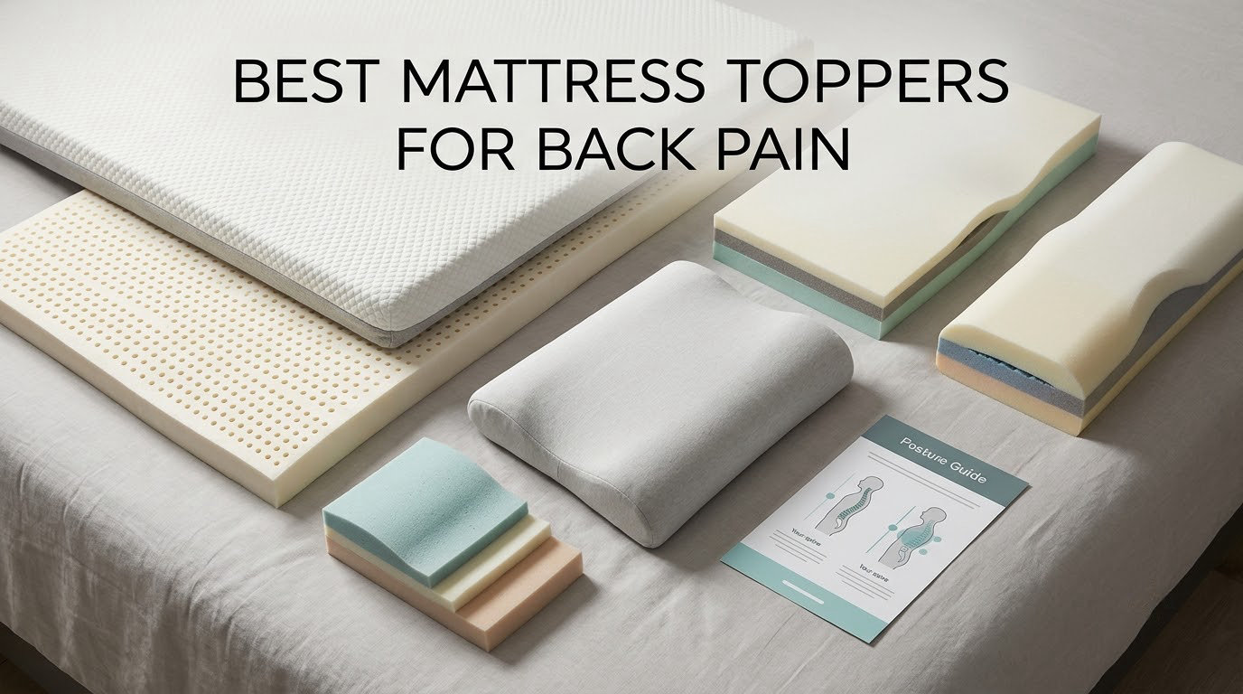 best mattress toppers for back pain