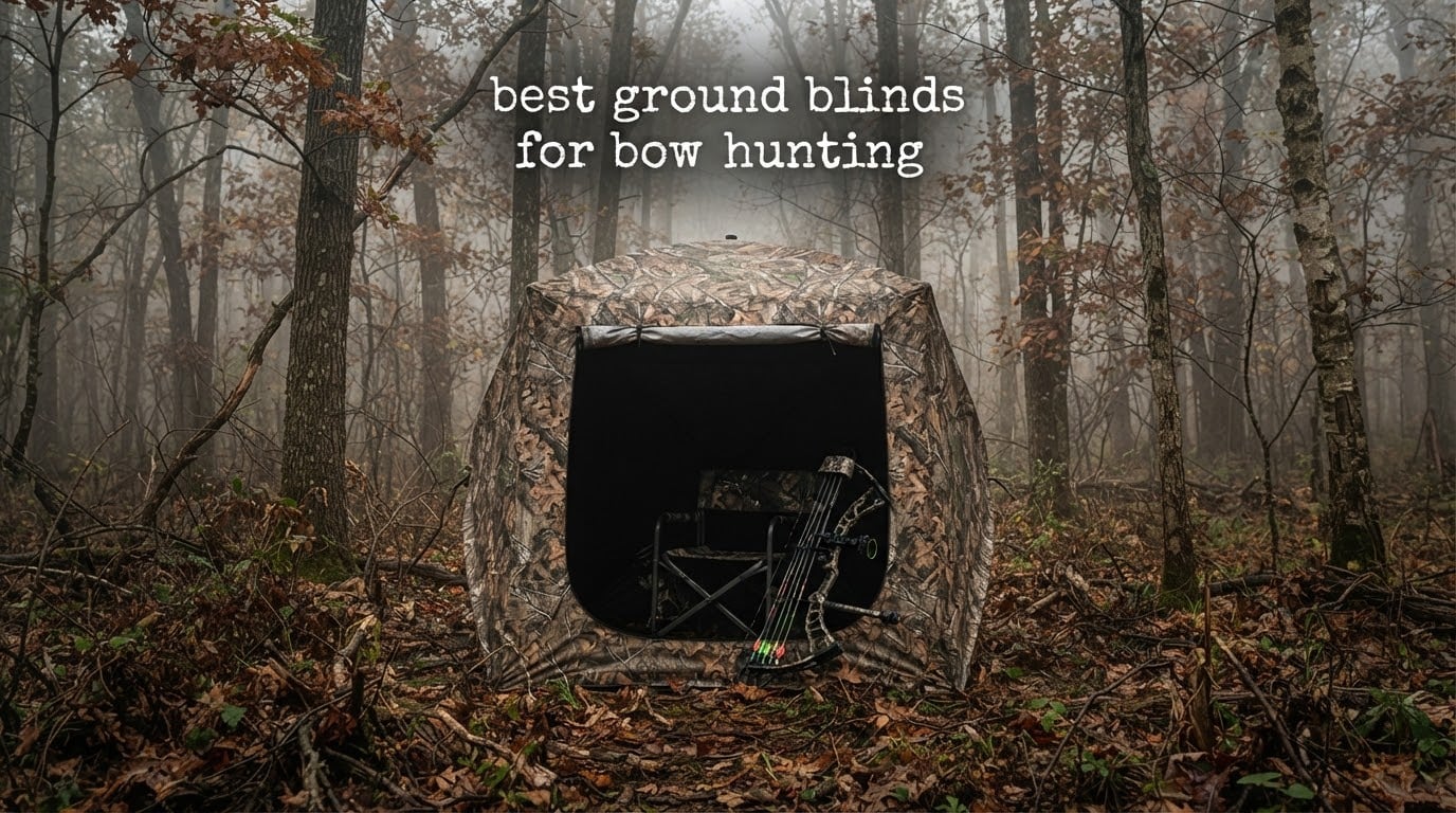 best ground blinds for bow hunting