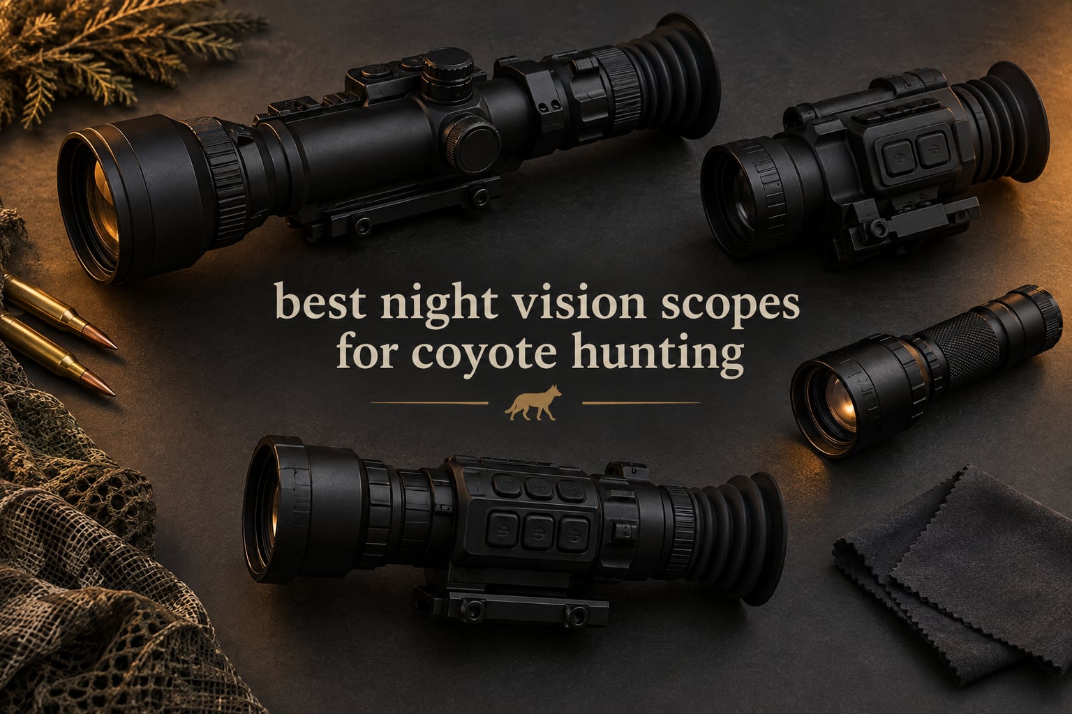 best night vision scopes for coyote hunting