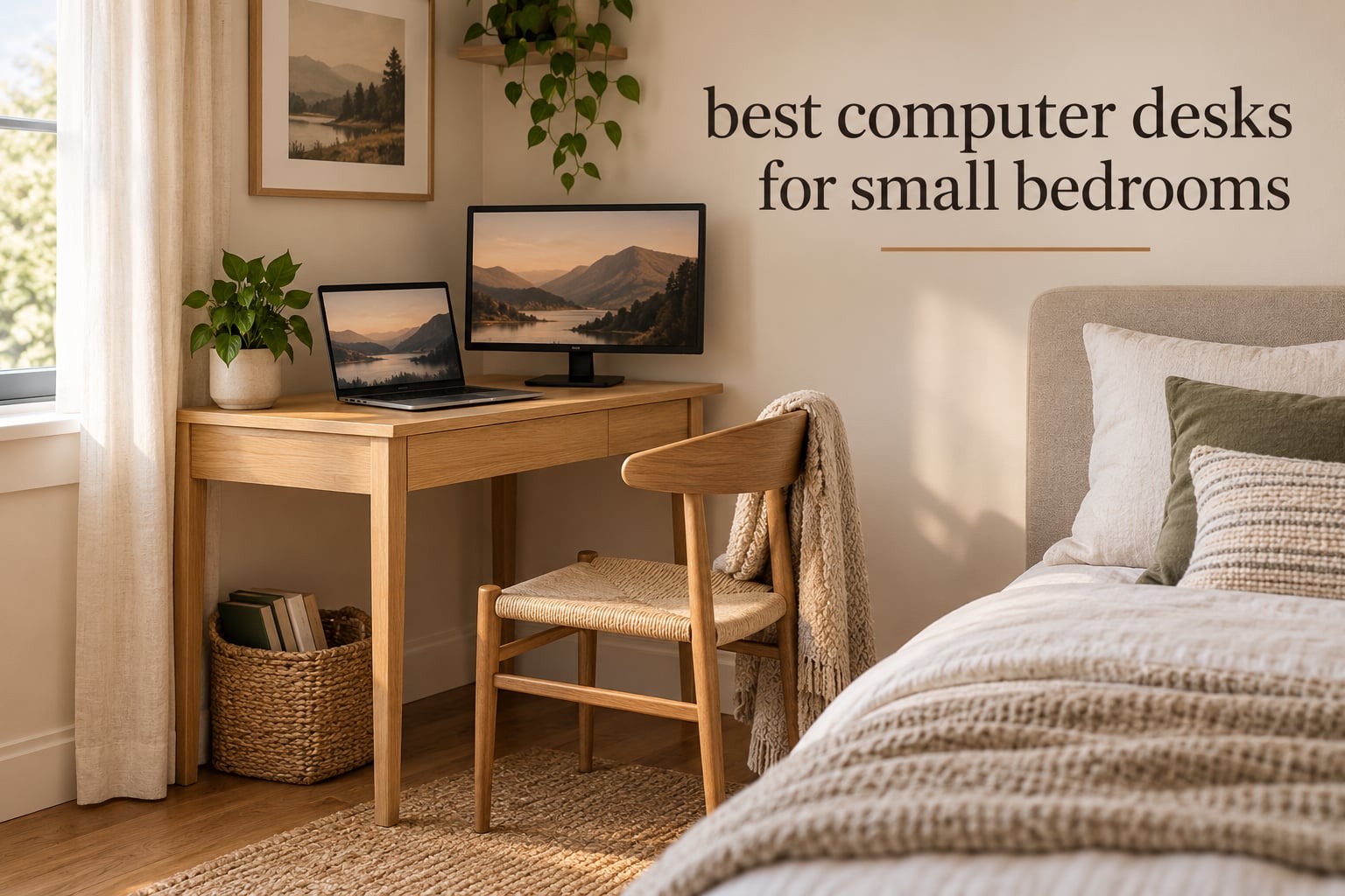 best computer desks for small bedrooms