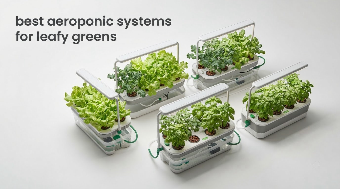best aeroponic systems for leafy greens