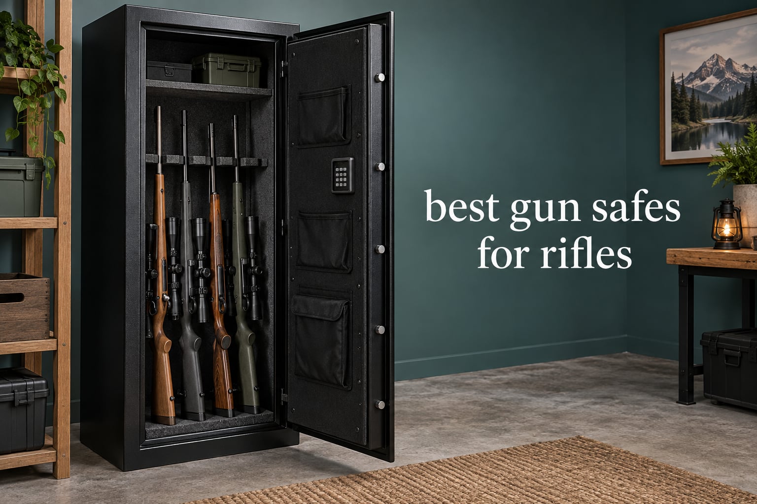 best gun safes for rifles