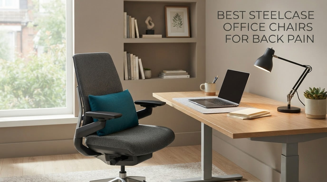 best steelcase office chairs for back pain