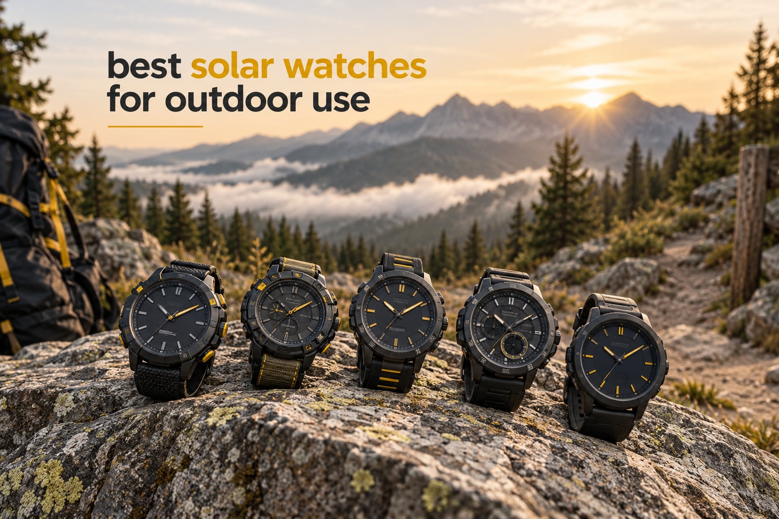 best solar watches for outdoor use