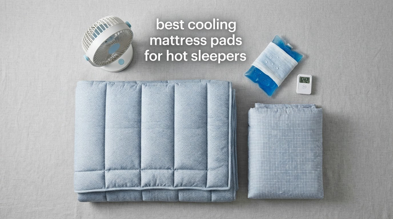 best cooling mattress pads for hot sleepers