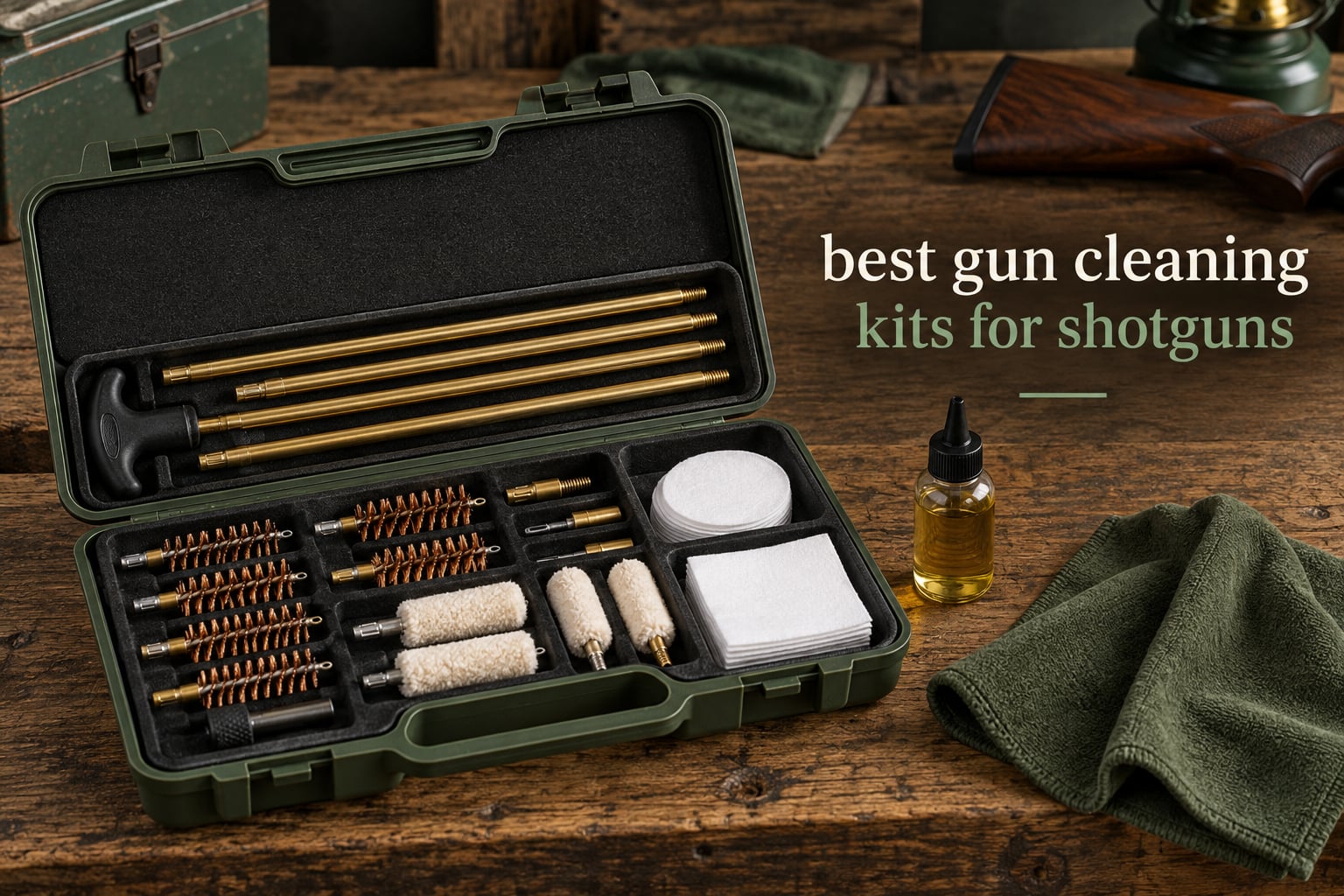 best gun cleaning kits for shotguns
